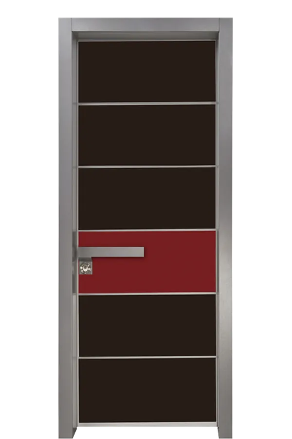 Mix & Match Laccatto Black security door