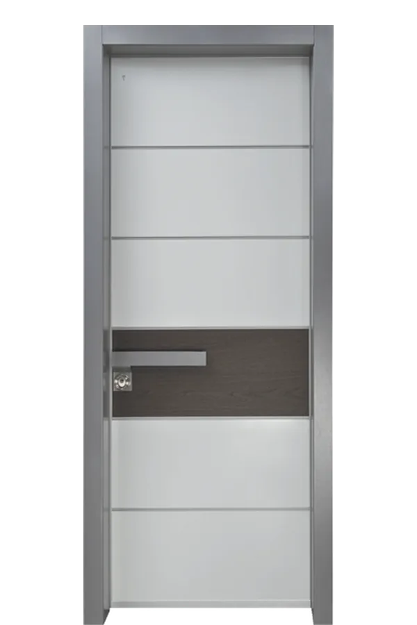 Mix & Match Laccatto White security door